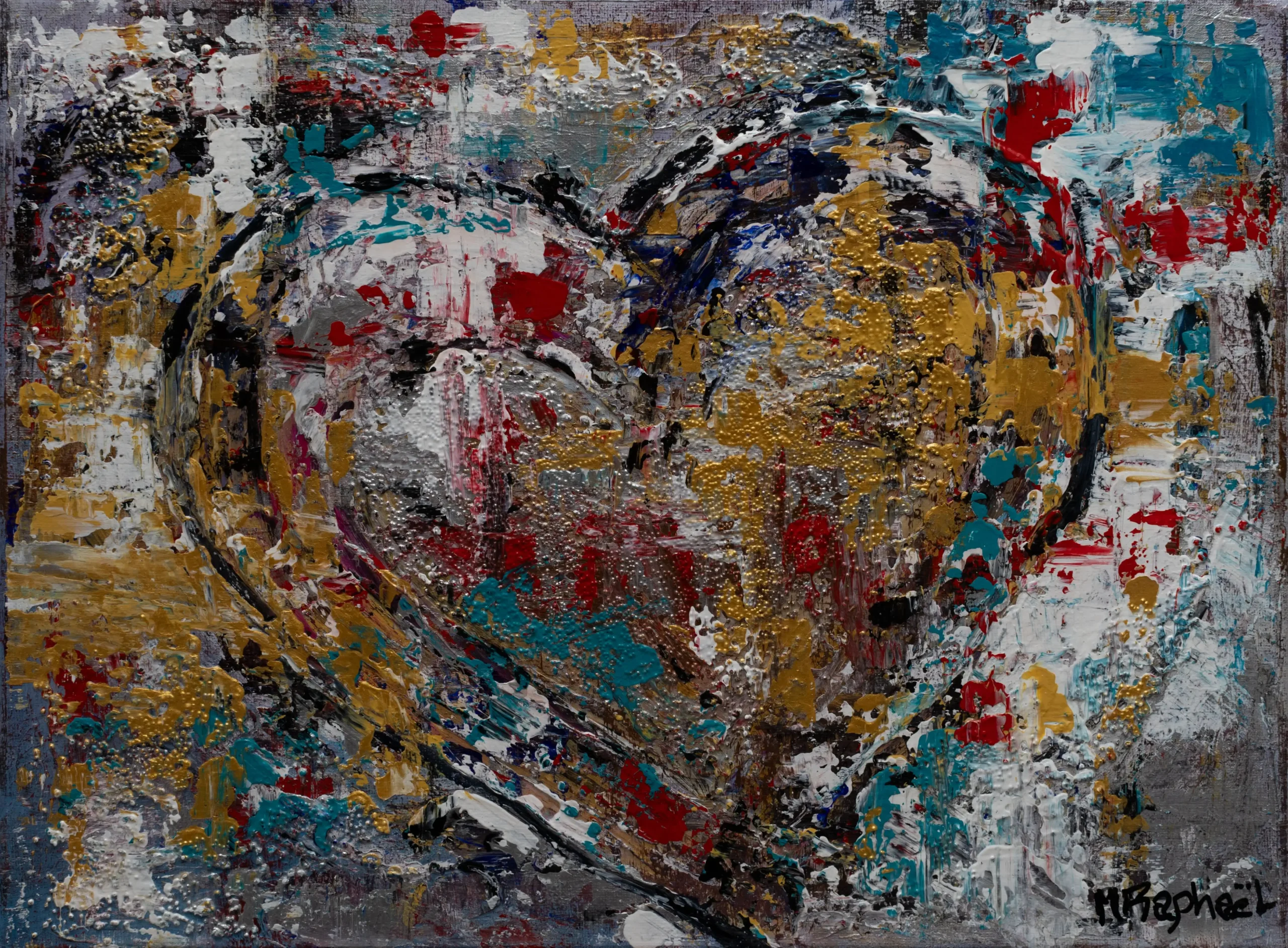 39-Coeur texturé
