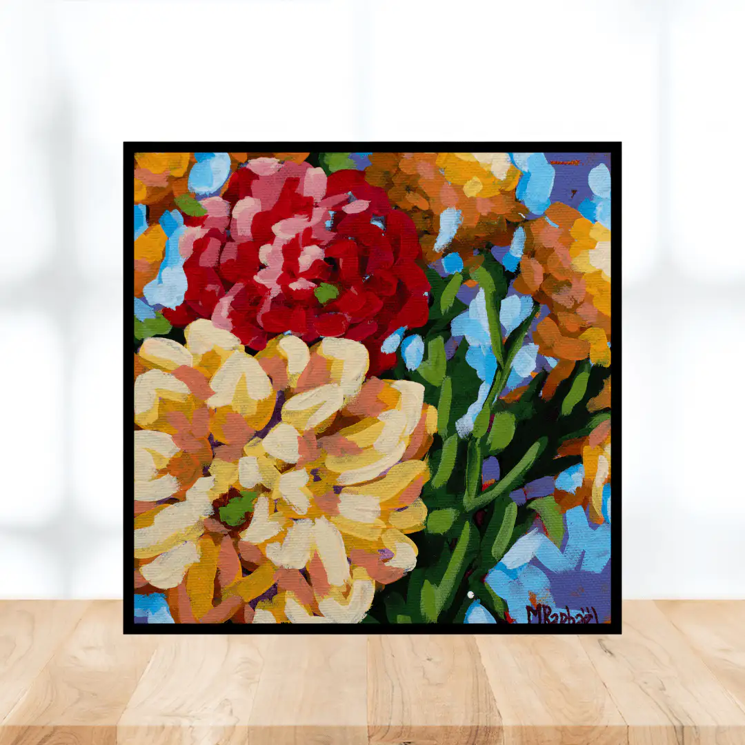 28-Zinnia bouquet