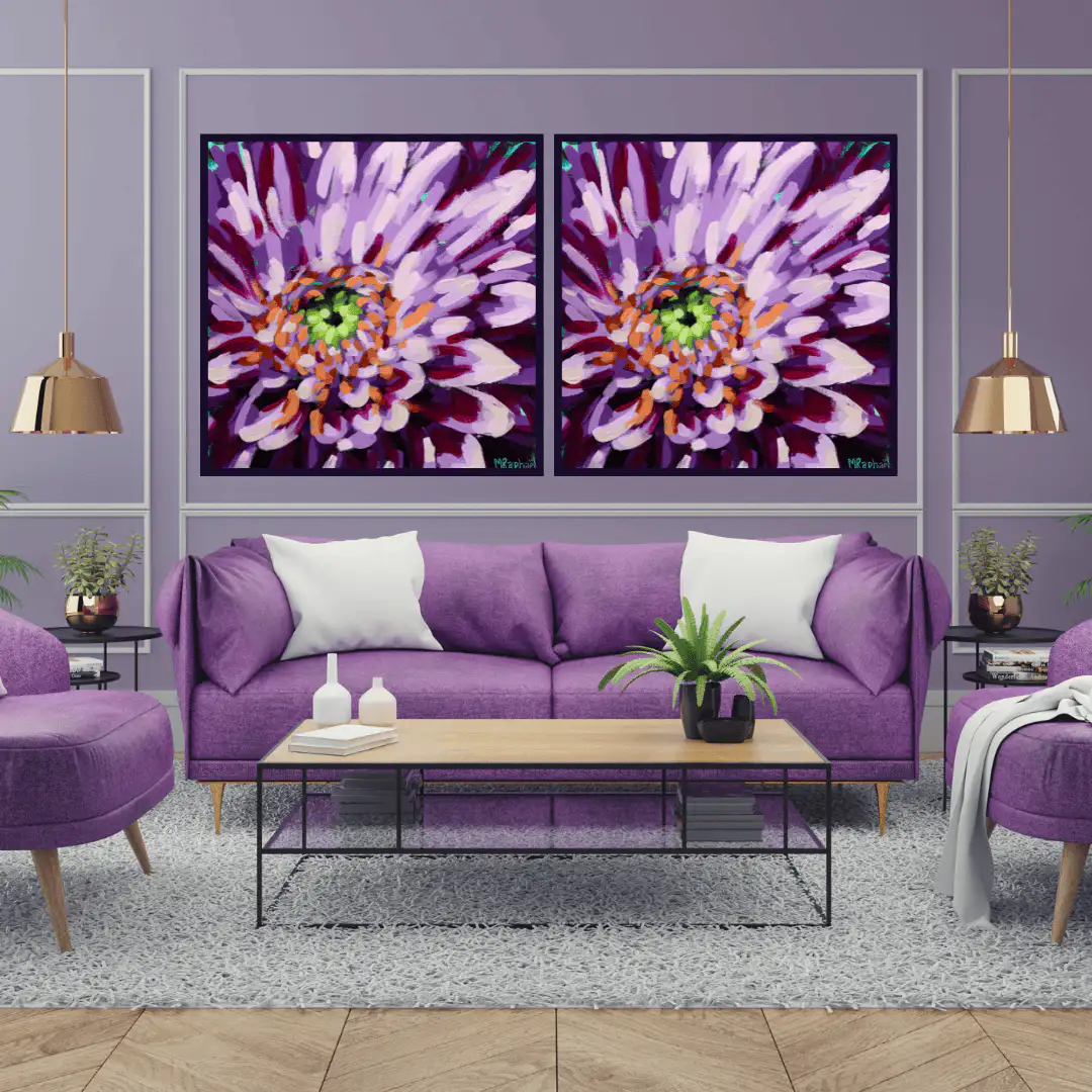 29-Purple mum